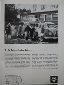 3 1963 Pub Volkswagen Vw Auto Voiture Car Kombi Combi Transporter German Ad Ebay