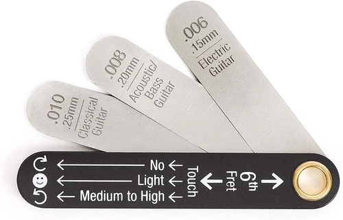 Precision Truss Rod Neck Relief Gauge Tool (MN600)