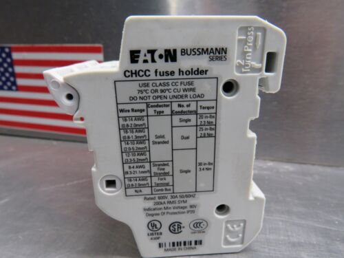 Eaton CHCC Portafusibile 3 Poli 30A - Foto 2 di 2