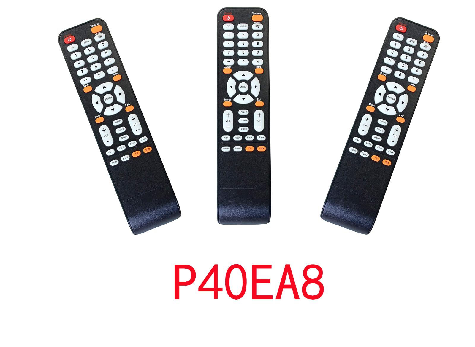 Replace Remote For UPSTAR TV P40EA8 P50EA8 P32EA8 P32EA1 P250WT P32EE7 P32ES8
