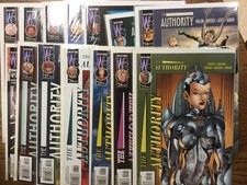 authority vol. 1, lot of 14[16-28, ann 2000] 8.5VF+ all