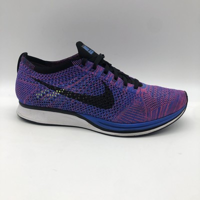 Size 10.5 - Nike Flyknit Racer Purple 2016 near perfect condition | eBay