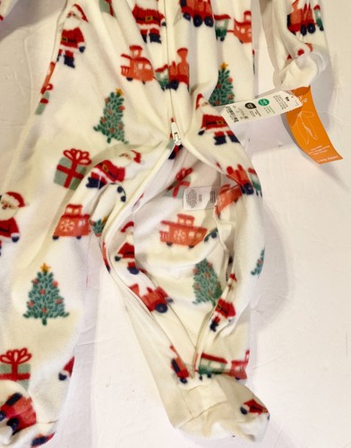 Carter's Just 1 You 9M Santa Footed PJ 2-Way Zip + 6M-36M F P Laugh & Learn Mug - Picture 5 of 13
