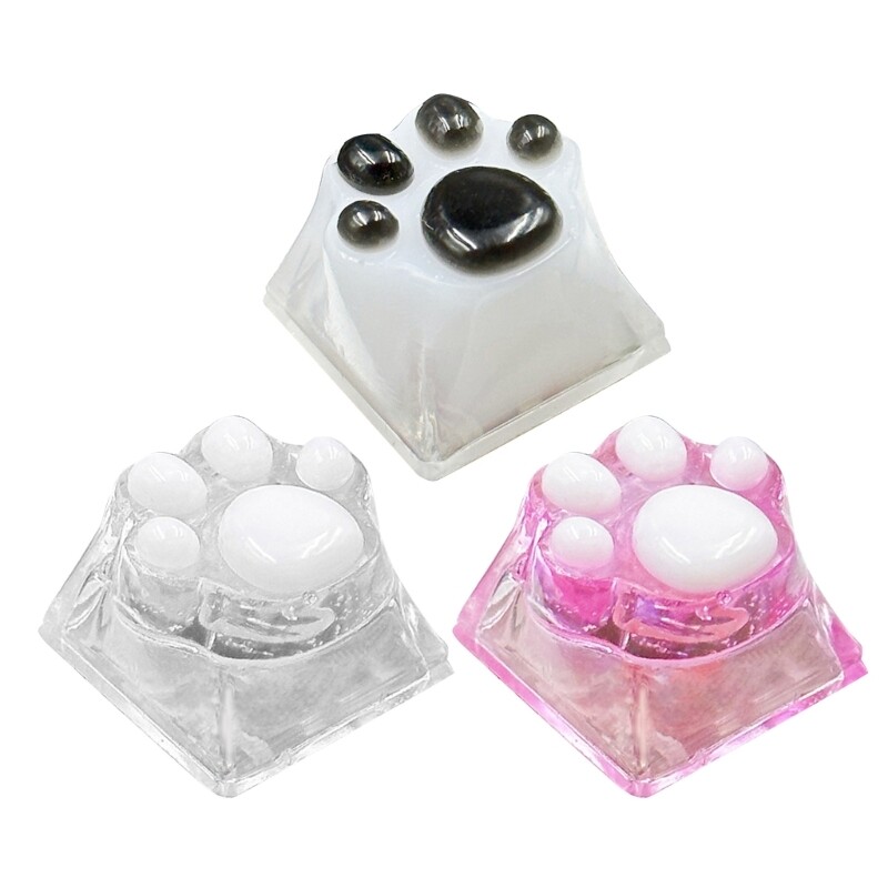 Lovely Resin Claw Keycap for Backlit Mechanical Keyboards