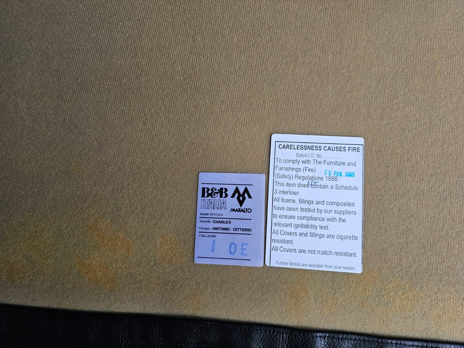 Black Leather Sofa eBay