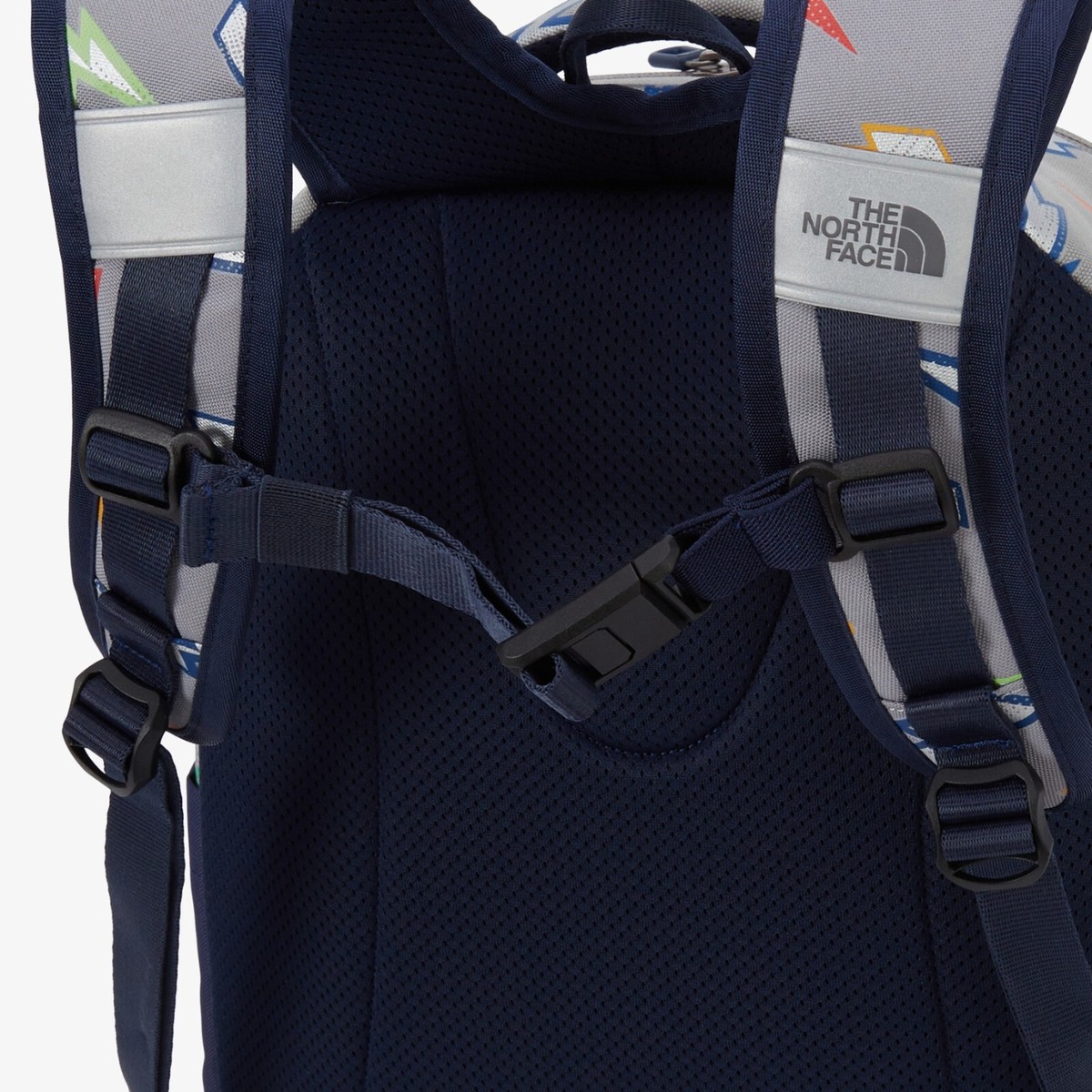 THE NORTH FACE KIDS K'S FLIGHT SCHOOL PACK BACKPACK GRAY