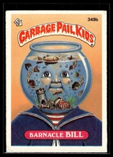 Barnacle Bill 1987 Topps Garbage Pail Kids Series 9 Card #349b