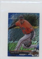 2017 Bowman Chrome Minis Prospects Blue Shimmer Refractor /150 Jomar Reyes 1m01