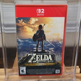 Breath of the Wild PSA 10 A++ 1st Print Nintendo Switch 2 125903A Graded Game