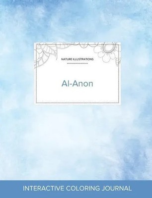 Adult Coloring Journal Al-Anon (Nature Illustrations, Clear Skies) Wegner Buch