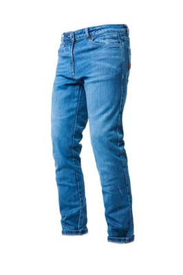 John Doe Taylor Mono Light Blue XTM Motorrad Jeans Hose Gr. W32 L36 Hellblau AAA