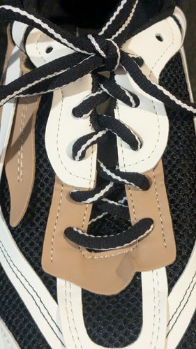 Steve Madden Possession Chunky Lace Up Sneakers Womens Size 9.5 White Shoes Y2K - Picture 12 of 15