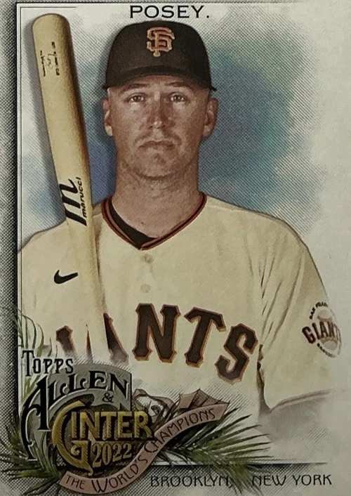 Buster Posey PSA 10 - 2022 Topps Allen & Ginter Portrait - Giants, Seminoles - Image 4 of 4