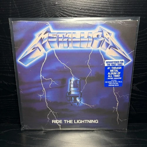 Metallica – Ride The Lightning (US, 2022/2016, Reissue, Remastered) LP *Sealed*