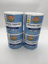 4 Cans Earth's Best Milk Drink Organic Powder Toddler Formula Iron 21oz 03/28/26