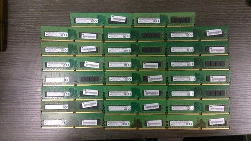 Lot of 23 Micron 8GB 1Rx8-PC4-2666V RAM