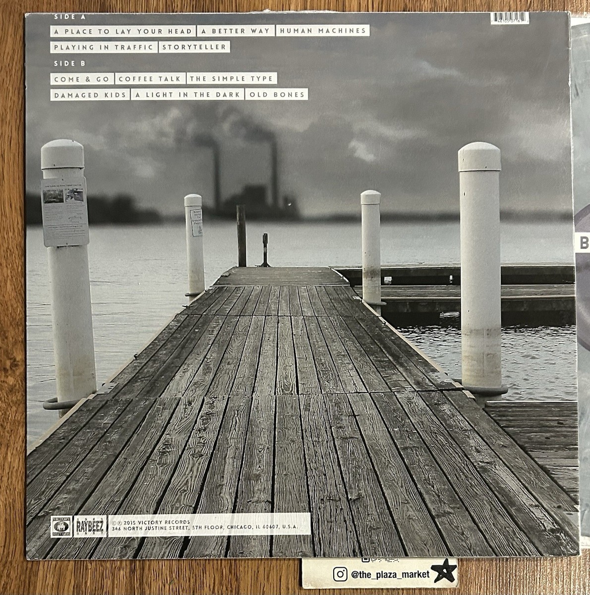 Broadside Old Bones vinyl record Signed rare Out of print
