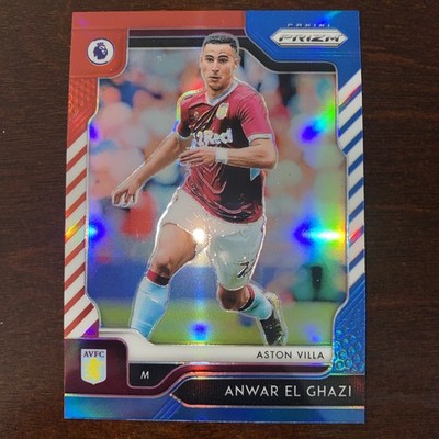2019-20 Panini Prizm Premier League - Anwar El Ghazi #271 Red White & Blue Prizm