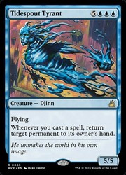 Tidespout Tyrant 63 Foil Ravnica Remastered