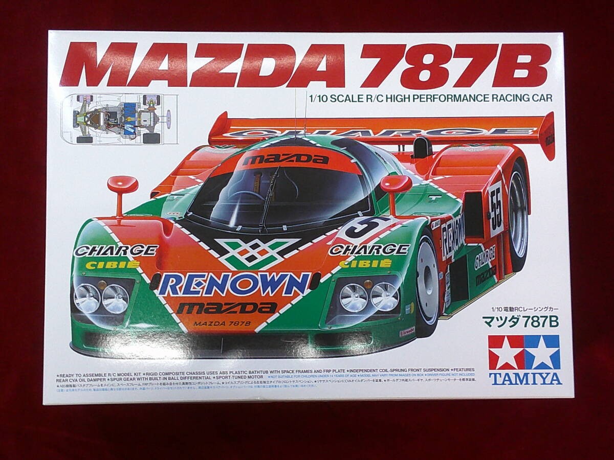 タミヤ 1/10RC マツダ787Bキット Tamiya 1 10 RC Mazda 787B Kit brand new unassembled 47518 | eBay