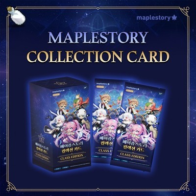 MapleStory COLLECTION CARD BOX – 15 Packs / 152 Designs