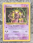 2000 Pokemon Mewtwo #14 Black Star Promo WOTC Movie Vintage Card LP/MP