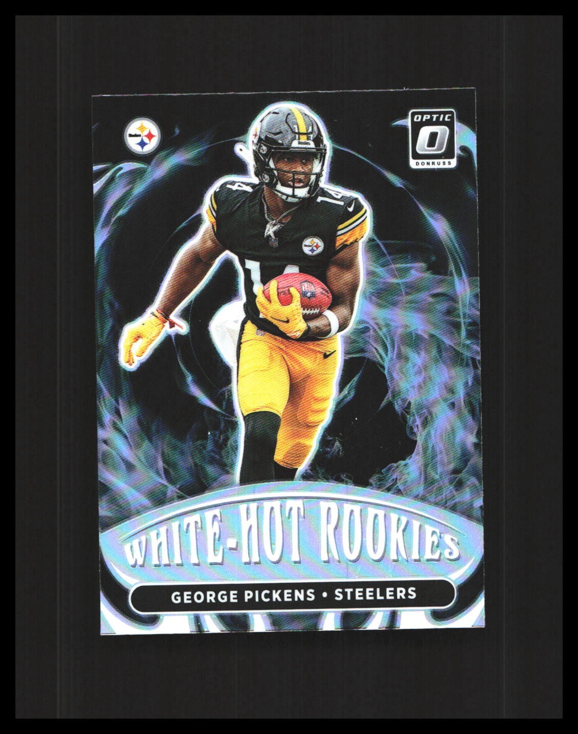 2022 George Pickens Rookie Donruss Optic White Hot Rookies Holo #WHR-8 Steelers