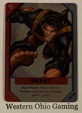 Marvel ReCharge CCG Beast #197/250 Ultra Rare Foil TCG Series 1
