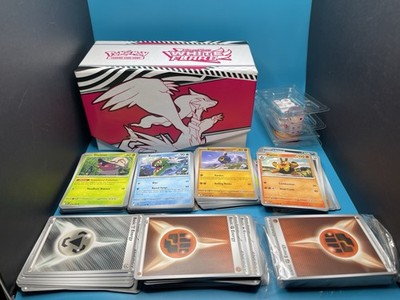 Pokemon Scarlet and Violet White Flare Elite Trainer Box No Halo/or Reverse Halo