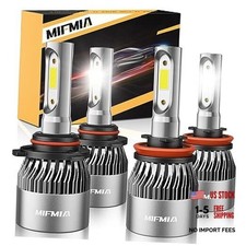 Bulbs Combo, 80000LM 800 Brighter, Backup 9005 H11