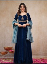 PAKISTANI INDIAN SUIT WEDDING SALWAR KAMEEZ PARTY WEAR NEW DRESS BOLLYWOOD GOWN