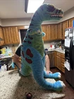HUGE 45” T-Rex Dinosaur Plush GIANT Stuffed Dino Toy Melissa & Doug Blue Green