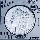 1898 S MORGAN SILVER DOLLAR HI GRADE GENUINE U.S. MINT RARE KEY COIN 8775