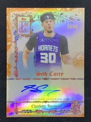 2025 Topps Signature Seth Curry Orange (RAW)