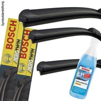 Bosch Scheibenwischer Vorne + Hinten FüR Bmw 1 E81 E87 + Sonax Frostschutz