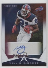 2021 Panini Chronicles Ascension Auto Willis McGahee #ASC-WMC Auto 17tx