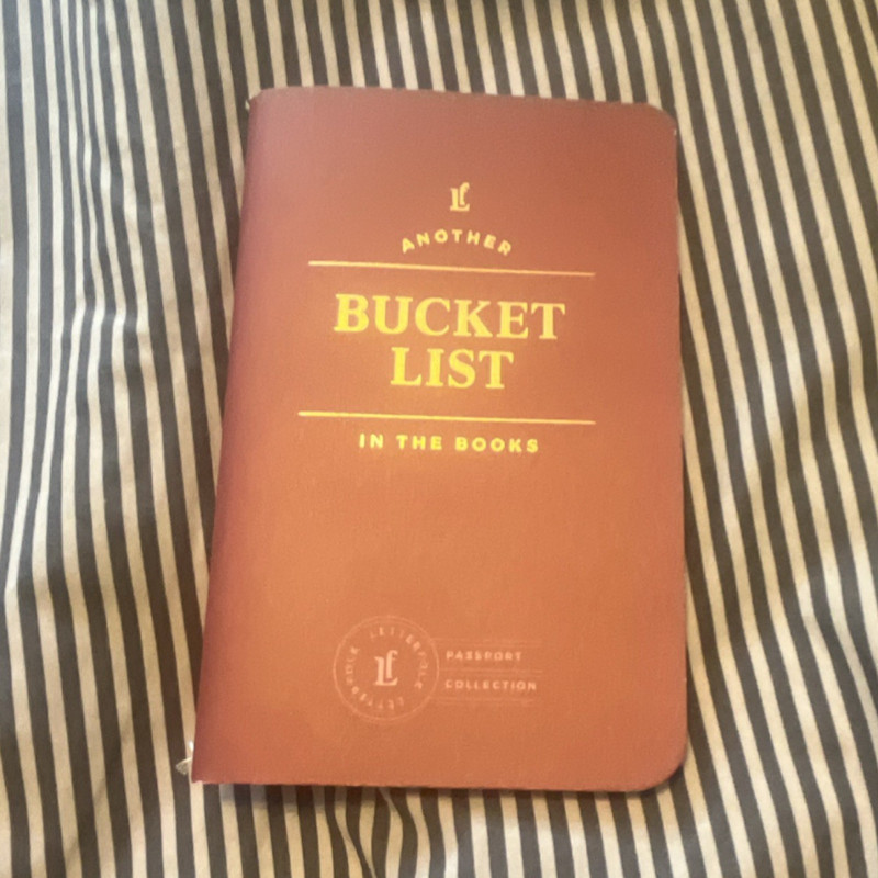 Mother Bucket List in the Books Passport Collection Blank Journal Notebook