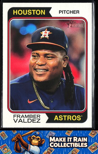 2023 Topps Heritage #101 Framber Valdez | Baseball Card