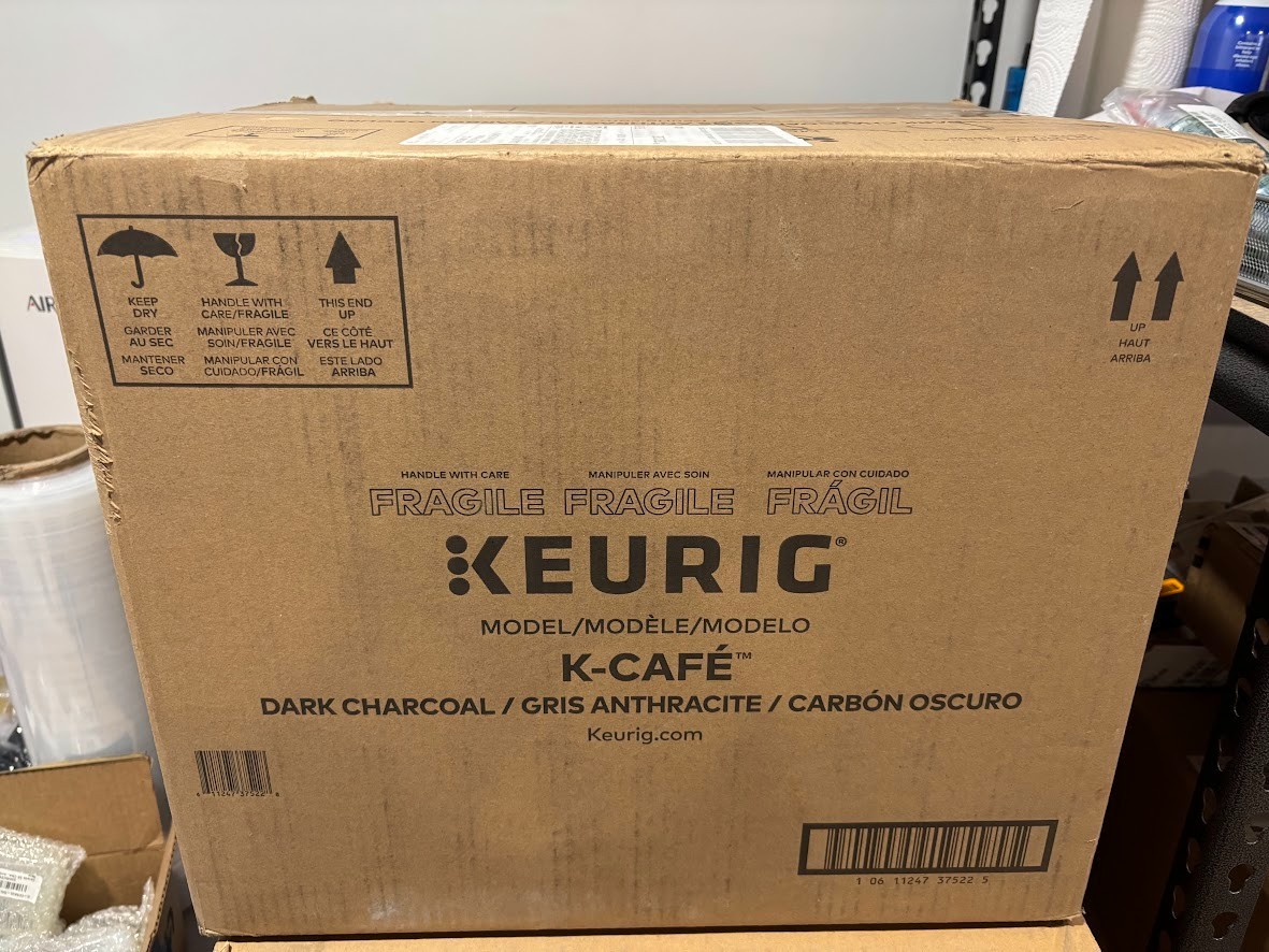 Keurig K-Cafe Single-Serve K-Cup Pod Coffee, Latte & Cappuccino Maker