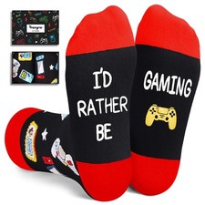 Gamer Gifts Boys - Gaming Socks for 10-12 Years Old Kids Video Game Socks Chr...