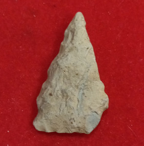 Medieval Stone Arrowhead Field Point, Beige - Bow Hunting Archery Arrowhead