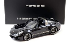 Minichamps 2023 Porsche 911 Targa 4 GTS (992) 50 Years Porsche Design Black 1:18