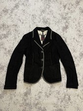 Marithe Francois Girbaud Y2k Womens Black Blazer Size 36-38