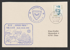 SSS"Gorch Fock"(D) - Ostseereise 2003 - Auslaufen Kiel