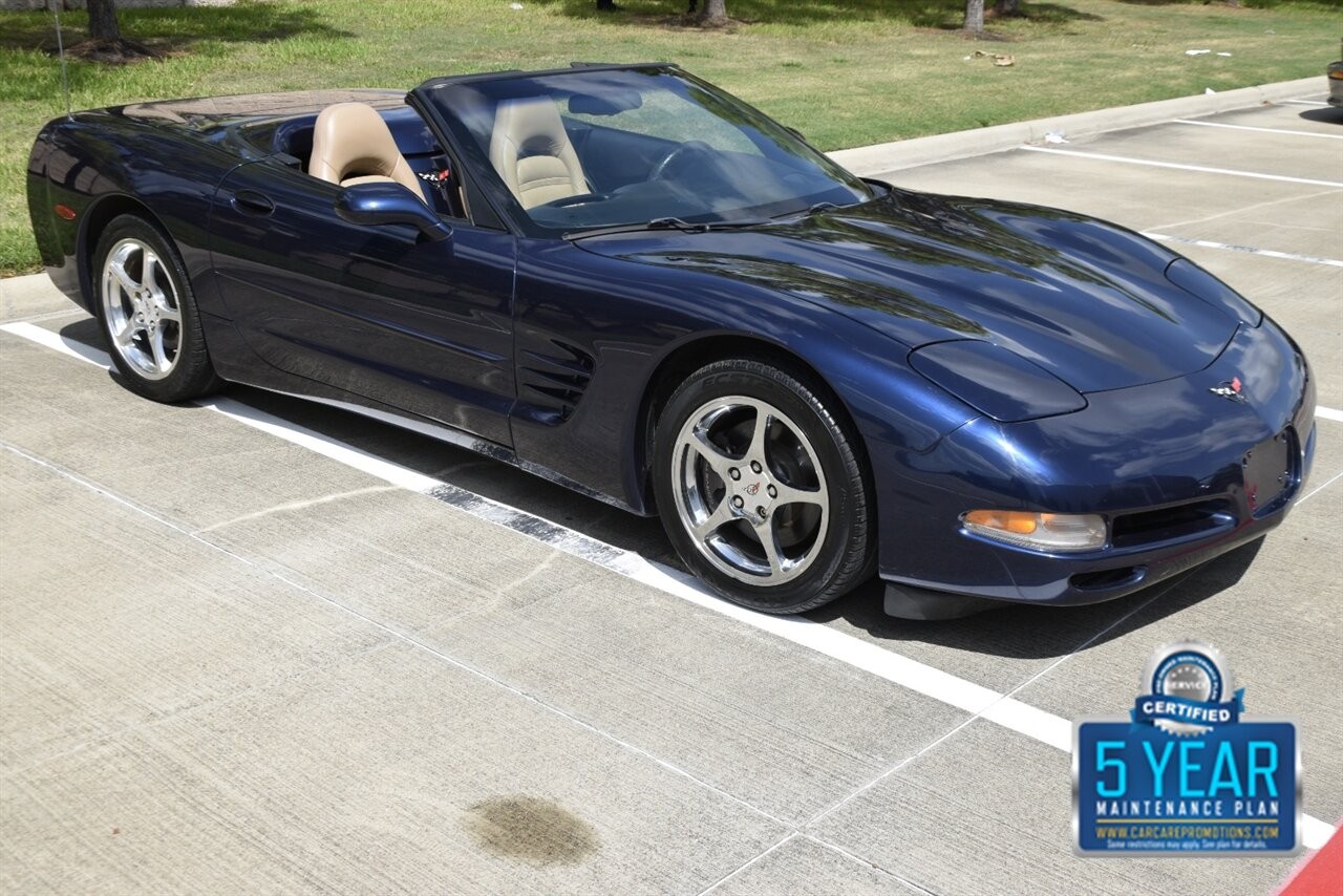2000 Nassau Blue Metallic Chevrolet Corvette Convertible  | C5 Corvette Photo 4