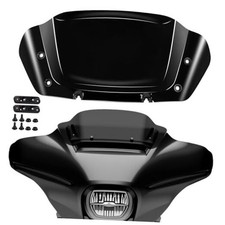 8" Windshield Wave Windscreen Wind Splitter for Harley CVO Street Glide FLHXSE