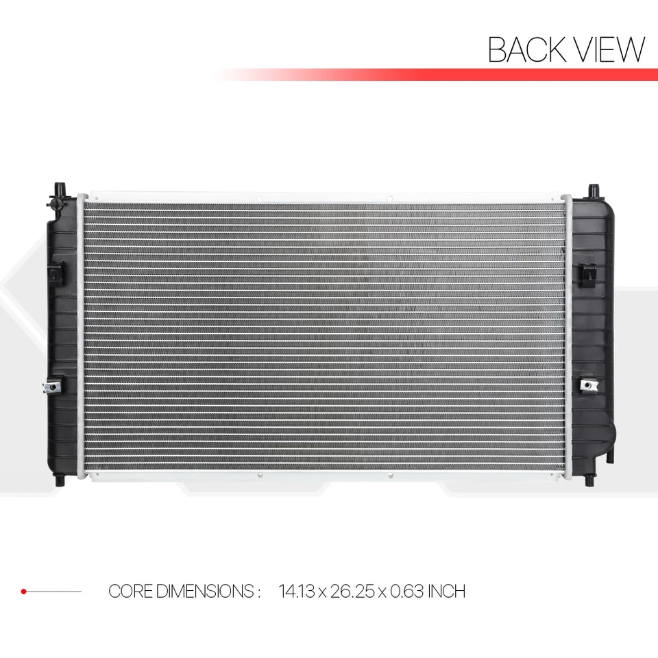Repuesto radiador núcleo de aluminio OE para 97-05 Malibu/Cutlass/Grand Am dpi-2264 Foto 3 de 4