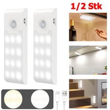 1-4x Dimmbar LED Nachtlicht mit Bewegungsmeld...