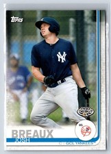 2019 Topps Pro Debut 79 Josh Breaux Baseball Card
