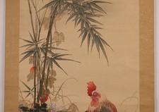 丝绸和织物古董原件1850-1899 年日本画作、画卷| eBay